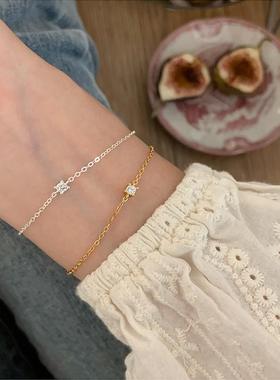 其他女925银皓石韩风极简