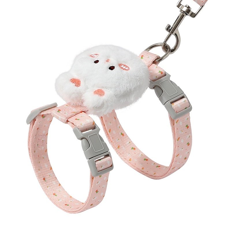 猫咪牵引绳防走丢可调节遛猫绳子幼猫外出用胸背带宠物狗用品,淘宝优惠券,粉丝福利购,淘宝优惠卷