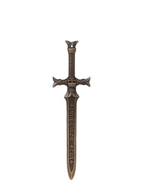 星辰铸造战锤40K黑色圣堂EMPERORS CHAMPION黑剑钥匙扣复古