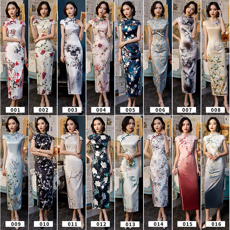 改良版旗袍年轻款少女2020新连衣裙 红舍旗袍