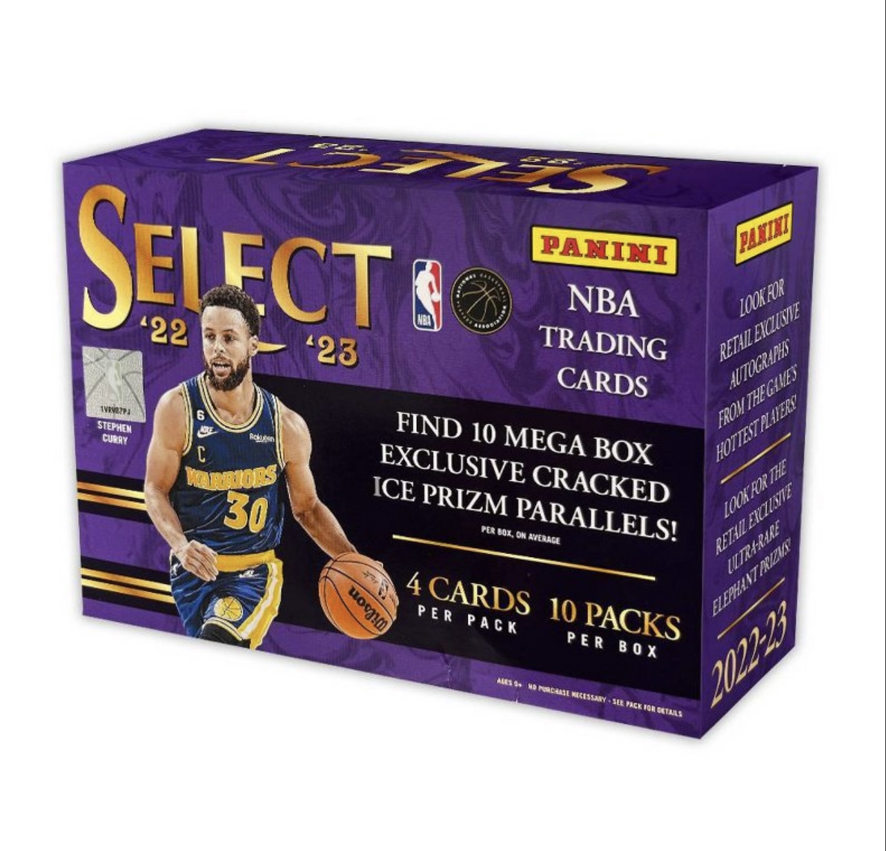 包邮 Panini帕尼尼 NBA球星卡 MEGA hobby donruss prizm select-图3