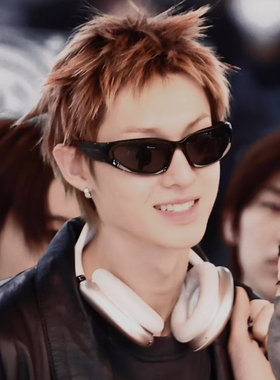 陈伟霆马丁同款墨镜男款痞帅复古嘻哈防紫外线太阳镜网红女高级感