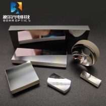 K9 flat concave lens protection silver film mirror square size 50X50mm concave mirror flat concave high back mirror