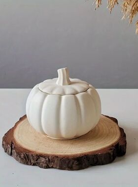 1set Halloween Pumpkin Candle Holder Silicone Mold - DIY Wax