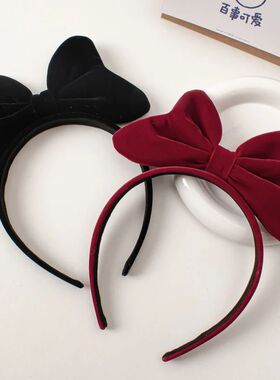 Christmas Decorations Hair Hoop Hairband Bow Headband Fashio