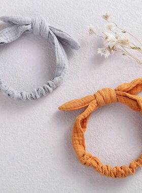 Rabbit Ears Baby Girl Headband Elastic Girl Hairband Newborn