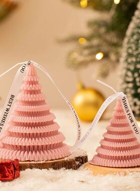 Christmas Decoration Xmas Tree Shaped Candles Aromatherapy C
