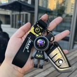 Изысканный брелок, мультяшная кукла, ключи от машины подходит для мужчин и женщин, подвеска для ключей, с медвежатами, делается под заказ