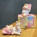 Настольное мультяшное украшение для ногтей для йоги для авто, подарок на день рождения