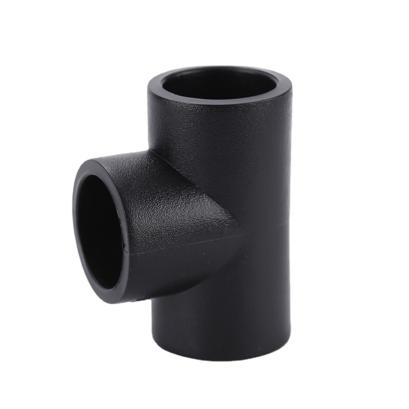 黑色全新料PE水管配件自来水管等径三通DN20四分到110高压管件,淘宝优惠券,粉丝福利购,淘宝优惠卷