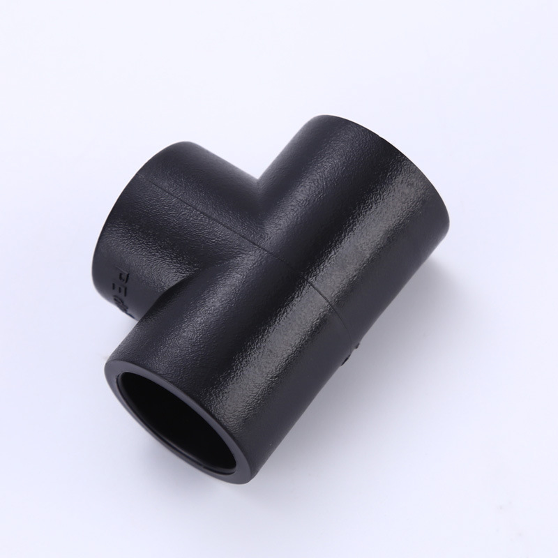 黑色全新料PE水管配件自来水管等径三通DN20四分到110高压管件,淘宝优惠券,粉丝福利购,淘宝优惠卷