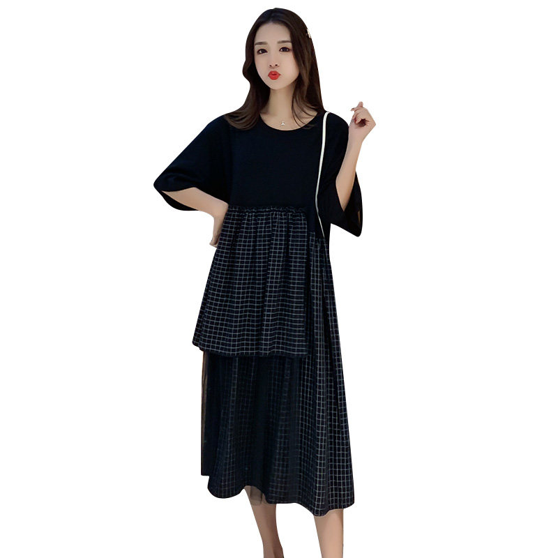 孕妈潮装孕妇夏装2022新款宽松裙子 himibaby连衣裙