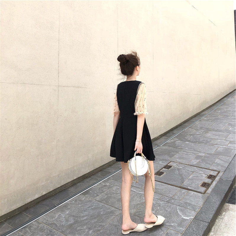 孕妇夏装v领2021雪纺夏天裙子 himibaby连衣裙