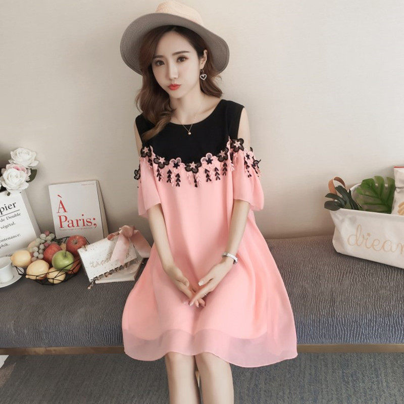 2020新款宽松夏装雪纺潮妈夏天裙子 himibaby连衣裙