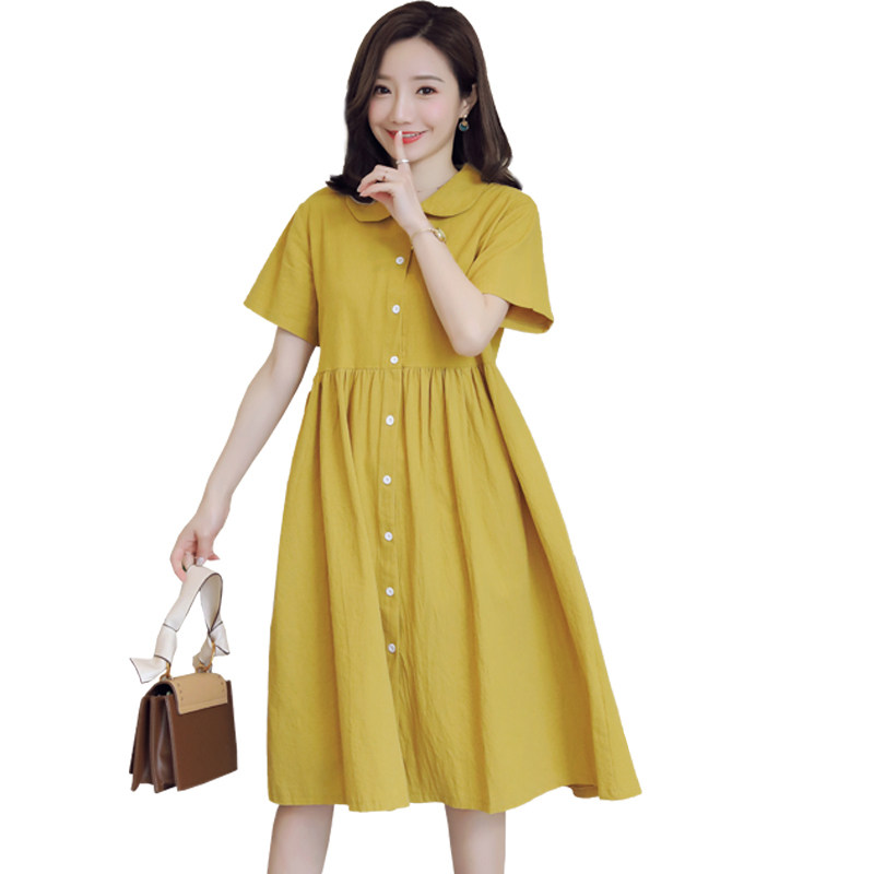 孕妇裙夏天潮妈2022新款连衣裙子 himibaby连衣裙