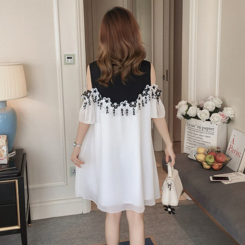 2020新款宽松夏装雪纺潮妈夏天裙子 himibaby连衣裙