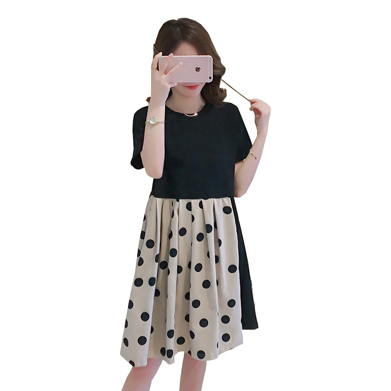 孕妇装夏装百褶2021新款宽松连衣裙 himibaby连衣裙