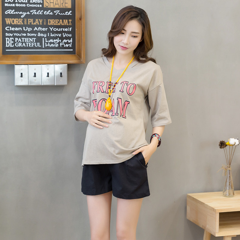 孕妇短裤夏季外穿2020宽松打底裤 himibaby孕妇打底裤