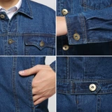 Джинсовый осенний искусственный комбинезон