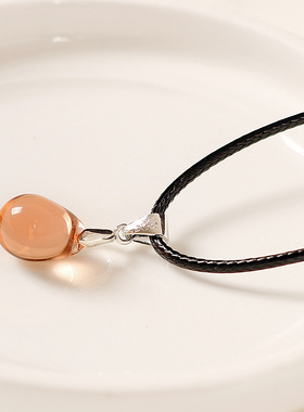 手工人鱼的眼泪琉璃礼物水滴吊坠