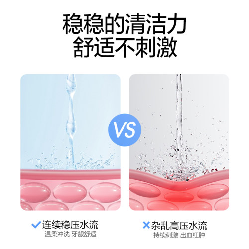 素士W1香氛冲牙器家用洗牙器便携式成人正畸牙齿清洁水牙线礼盒 - 图3