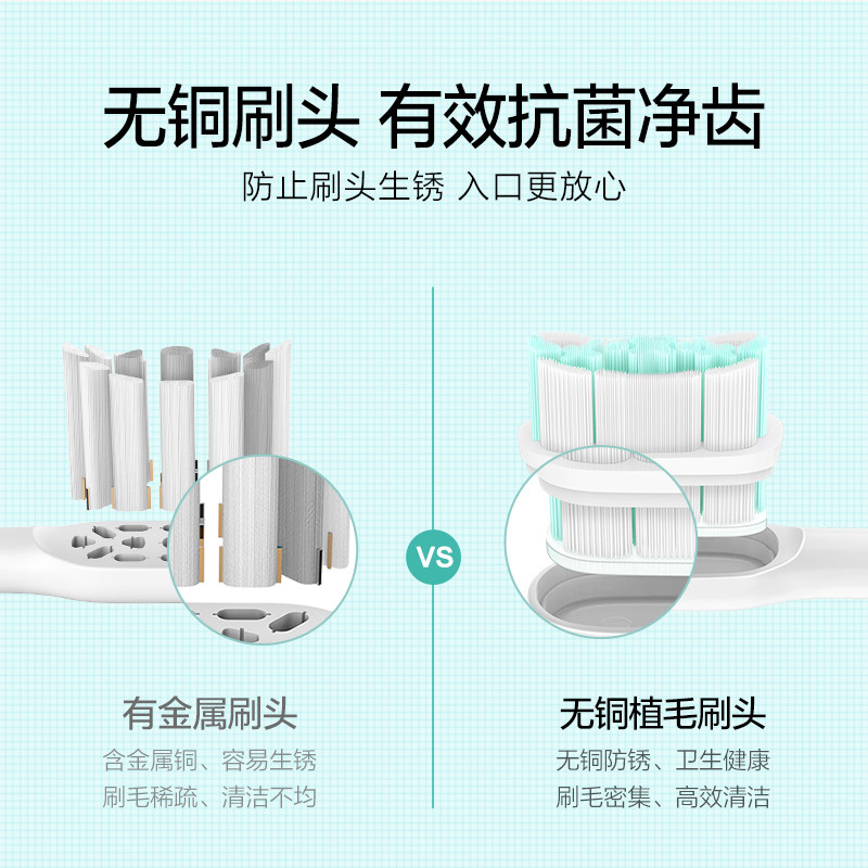 素士x3u电动家用成人牙刷 素士电动牙刷