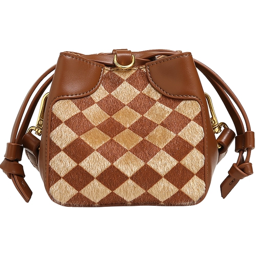 Небольшая дизайнерская ретро сумка через плечо, маленькие шахматы, сумка на одно плечо, официальный флагманский магазин, на шнурках