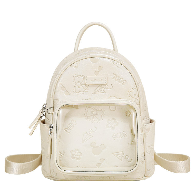 爱路喜双肩包包女生上课包可爱透明小型背包谷子装娃痛包通勤旅游,淘宝优惠券,粉丝福利购,淘宝优惠卷