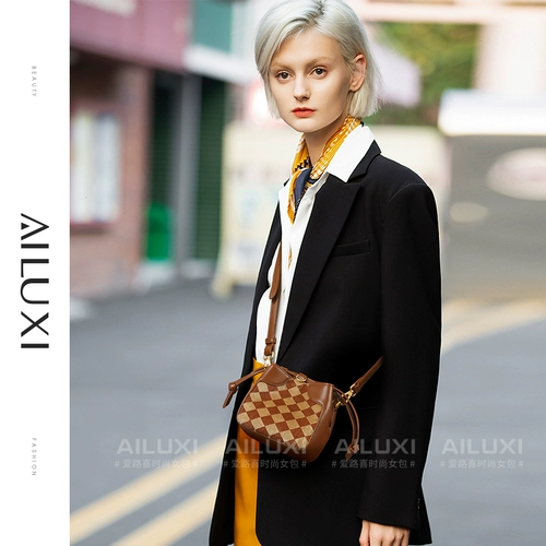 Небольшая дизайнерская ретро сумка через плечо, маленькие шахматы, сумка на одно плечо, официальный флагманский магазин, на шнурках