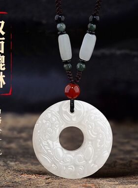 双面貔貅吊坠护身保平安