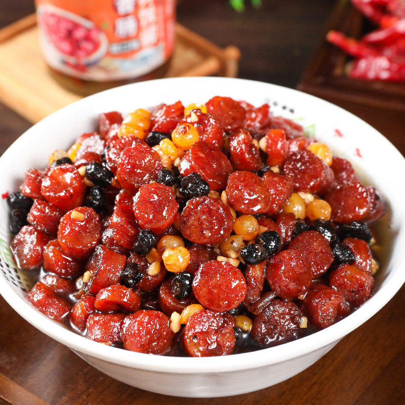 三知情香肠拌饭酱广式腊肠下饭菜辣椒豆豉酱即食拌饭拌面酱216g,淘宝优惠券,粉丝福利购,淘宝优惠卷