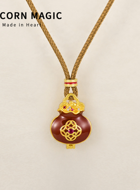 新年饰品精致毛衣项链红色项链冬