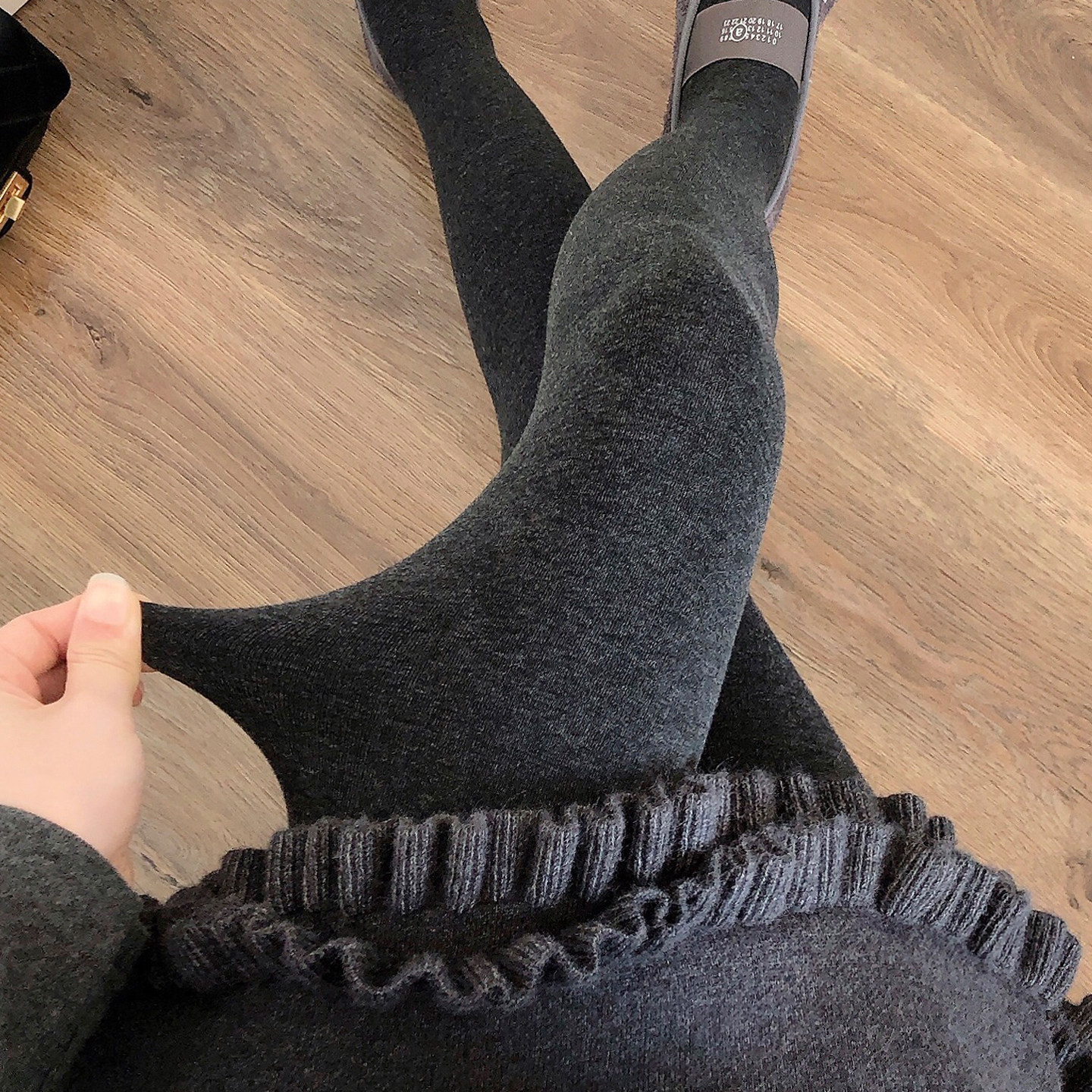 秋冬季加绒咖啡色打底裤外穿女加厚保暖烟灰色连裤袜不勒脚直角跟,淘宝优惠券,粉丝福利购,淘宝优惠卷