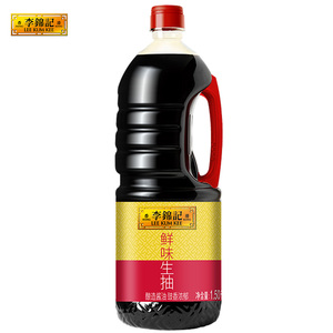 李锦记鲜味生抽1.5kg 酿造酱油家用蘸料