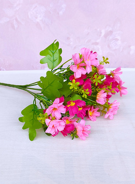 向日葵花束装饰花瓶插花摆设客厅