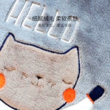 Фланелевая демисезонная детская пижама для мальчиков, флисовый удерживающий тепло коралловый бархатный комплект, увеличенная толщина, подходит для подростков