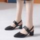 Lingfeng large-size genuine leather women's shoes soft, comfortable and breathable