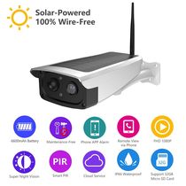 Outdoor Waterproof Security Solar Camera 1080P Wifi Wireless