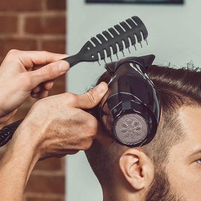 Spare ribs comb, men's fluffy style, special large back scalp massage comb, women's hair smoothing, high skull hairdressing comb