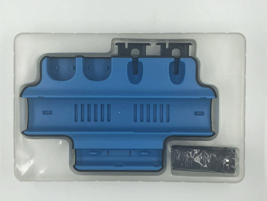 WII host base shelf with transparent disc WII bracket WIIU Wii U host cooling base bracket