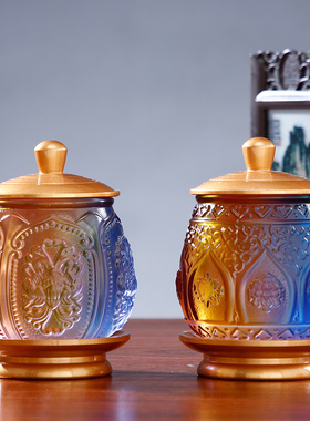 心经供水杯供佛供财神爷水杯招财