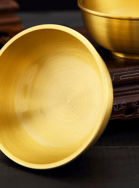 素面供佛碗家用佛堂供奉