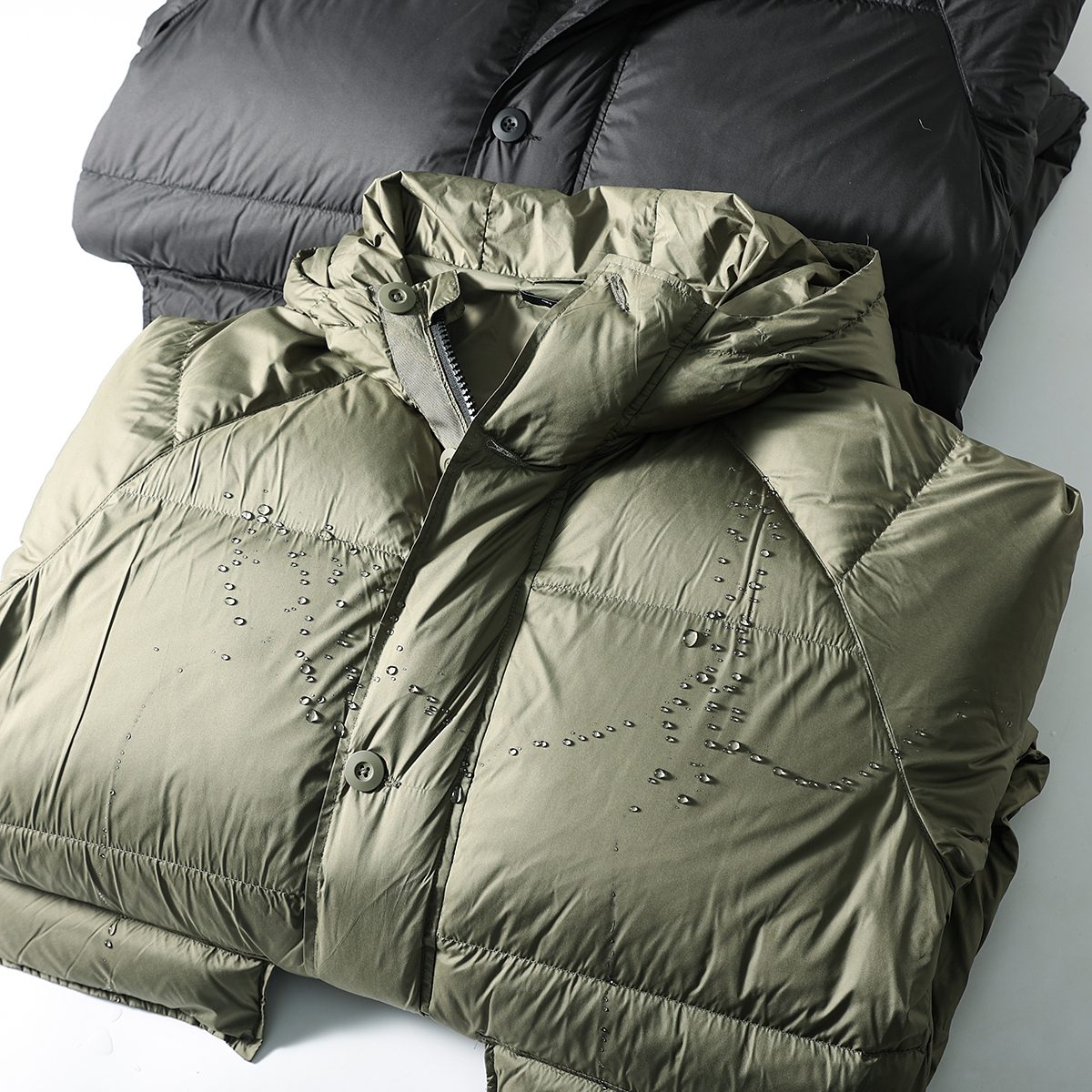 高蓬松超保暖！90鸭绒！防泼水！冬季男中长款连帽抗寒羽绒服外套 - 图0