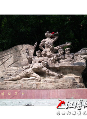 玻璃钢八路军定做博物馆大型铜雕