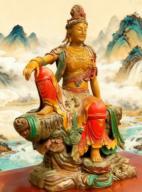 汉博雕塑菩萨雕塑园林景观摆件