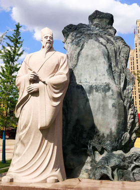 铸铜人物雕塑景观艺术摆件