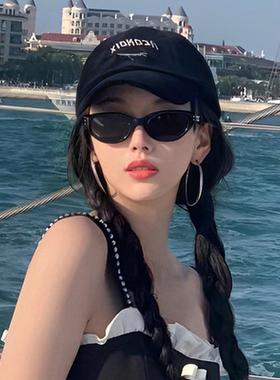 2023新款凹造型墨镜女小框高级感ins欧美街拍超酷太阳镜防紫外线