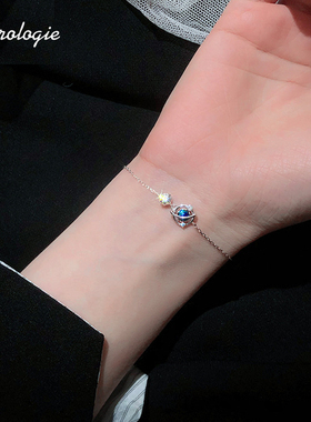 星球手链女s925纯银潮送女朋友