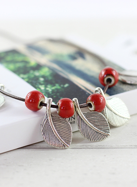 日韩风百搭中长款配饰挂件毛衣链