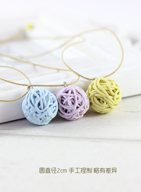 陶瓷生日礼物情侣闺蜜款锁骨链